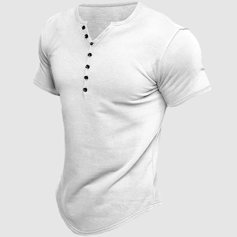Victor Lévêque Boss Henley T-Shirt - Intofa