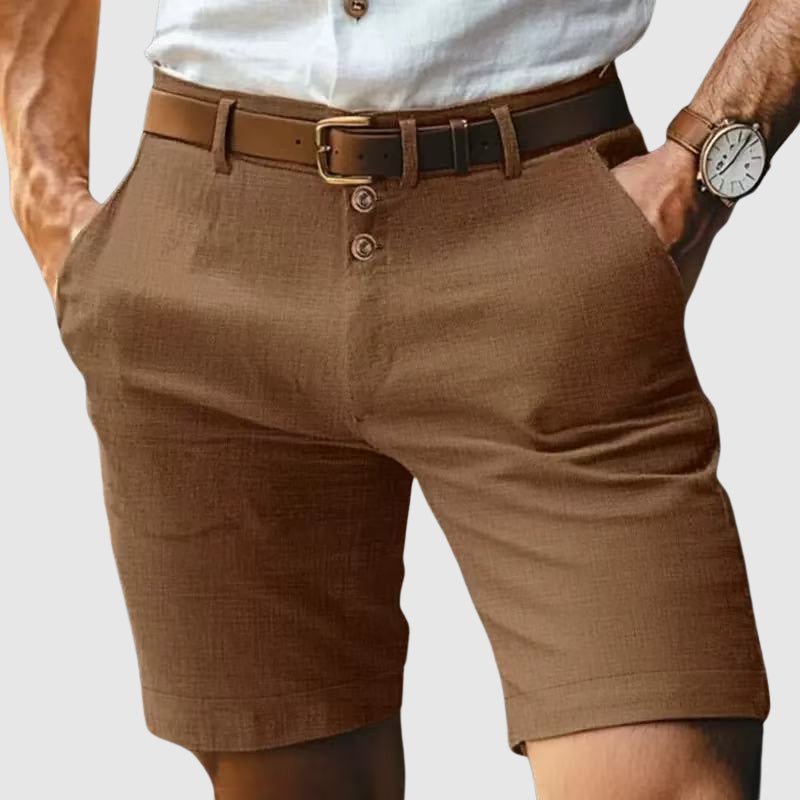 Victor Lévêque Riviera Linen Shorts - Intofa