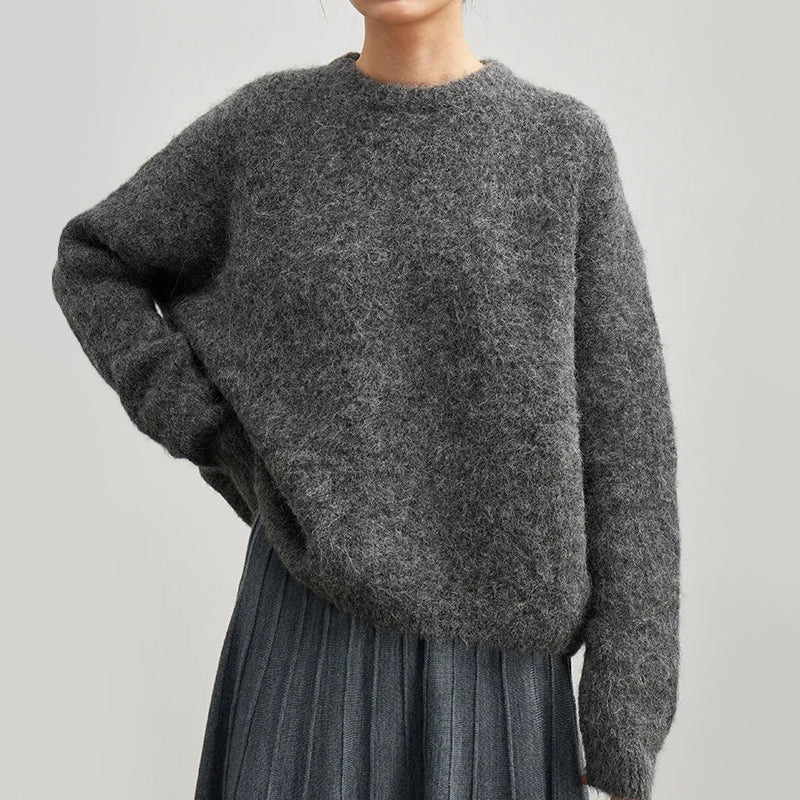 Vivian Prescott Alpaca Knit Sweater - Intofa