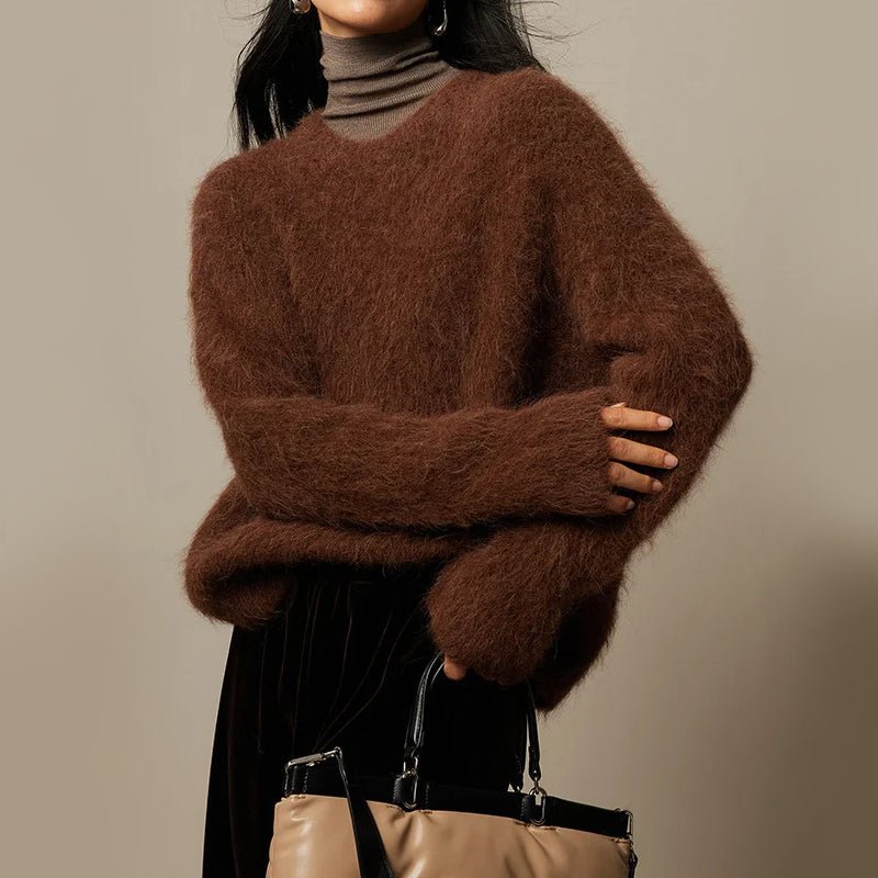 Vivian Prescott Alpaca Knit Sweater - Intofa