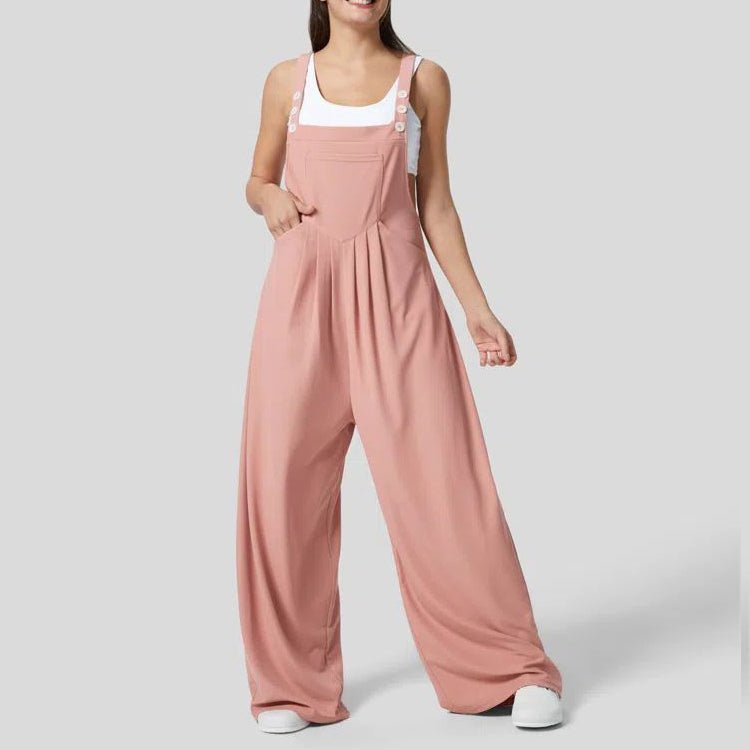 Vivian Prescott Breezy Stroll Jumpsuit - Intofa