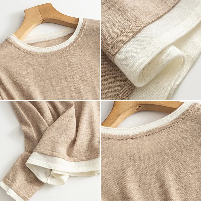 Vivian Prescott Classic Elegance Sweater - Intofa