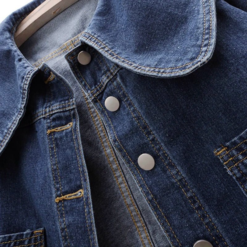 Vivian Prescott Royal Denim Jacket - Intofa
