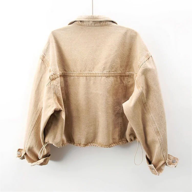 Vivian Prescott Washed Denim Jacket - Intofa