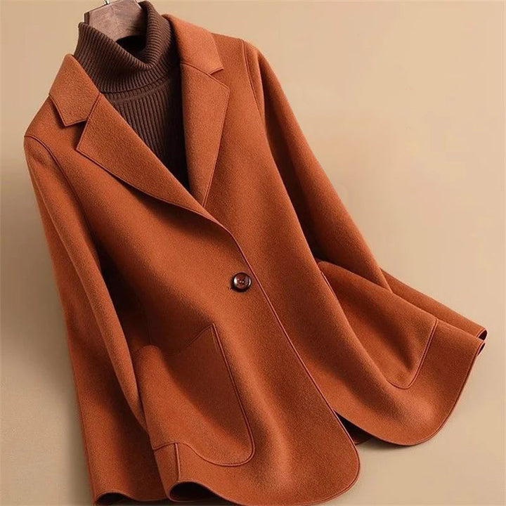 Céleste Bouchard Charm Wool Coat