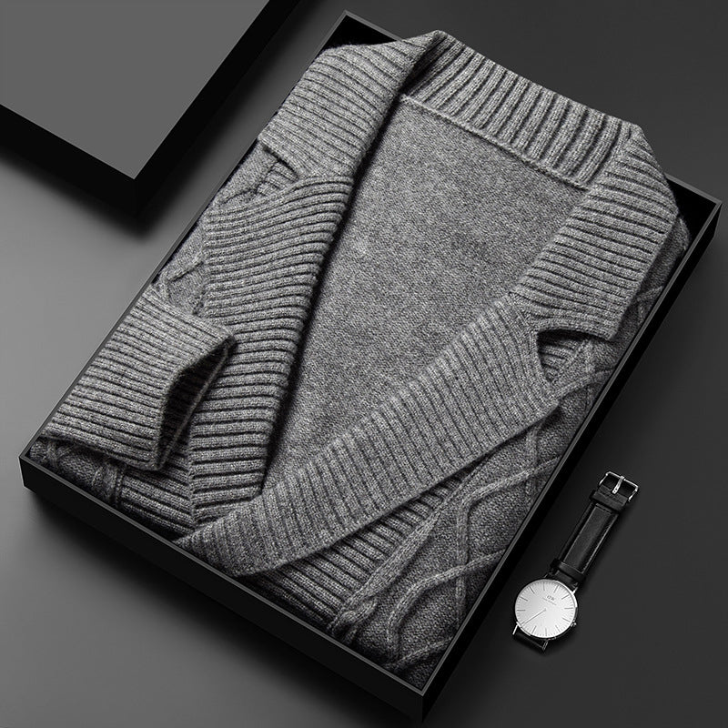 Charles Harrington Cable Knit Cardigan