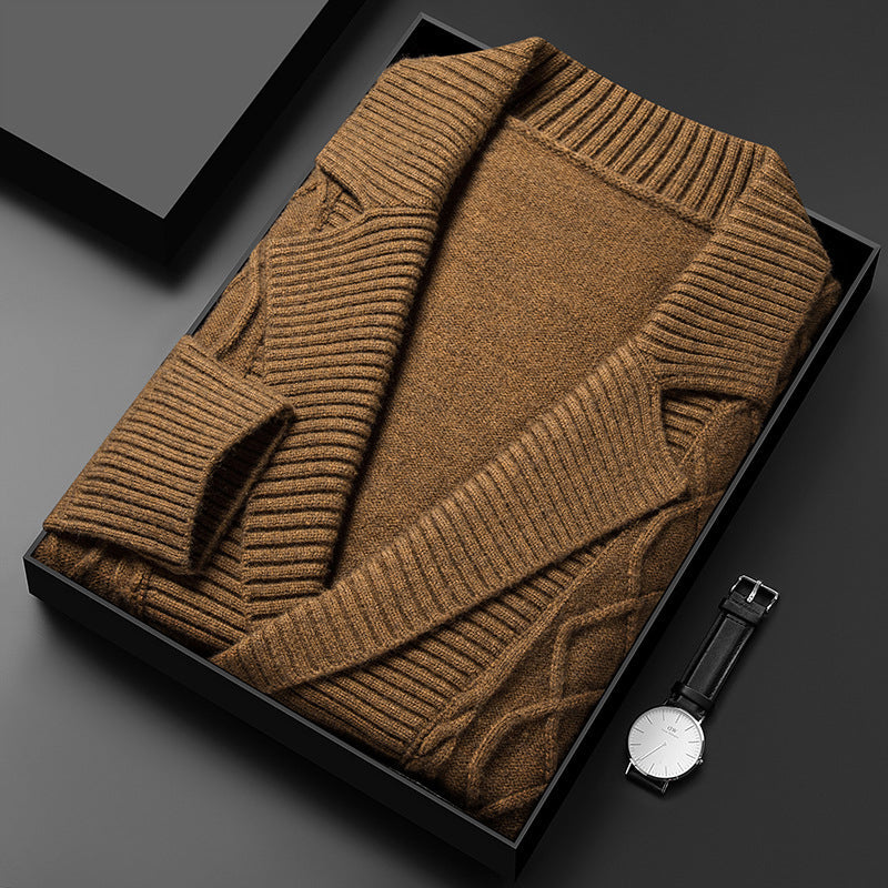 Charles Harrington Cable Knit Cardigan