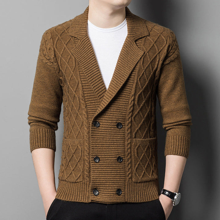 Charles Harrington Cable Knit Cardigan
