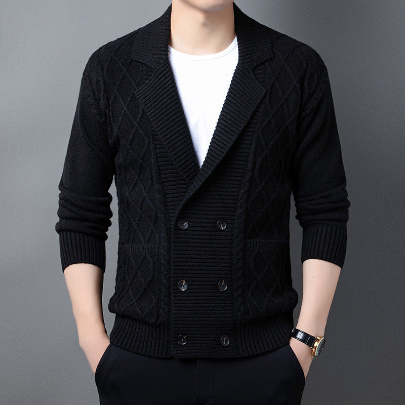Charles Harrington Cable Knit Cardigan