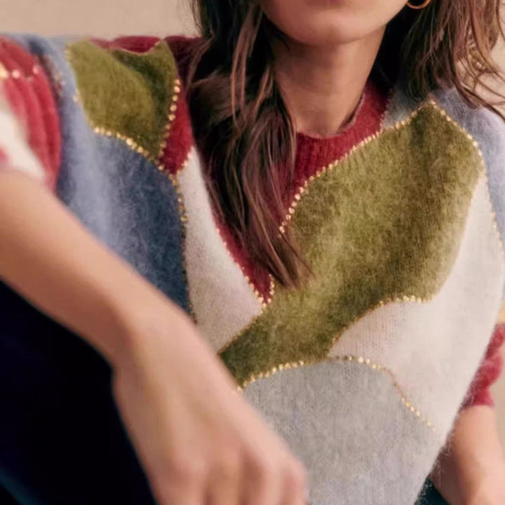 Chloé Rousseau Contrast Charm Sweater