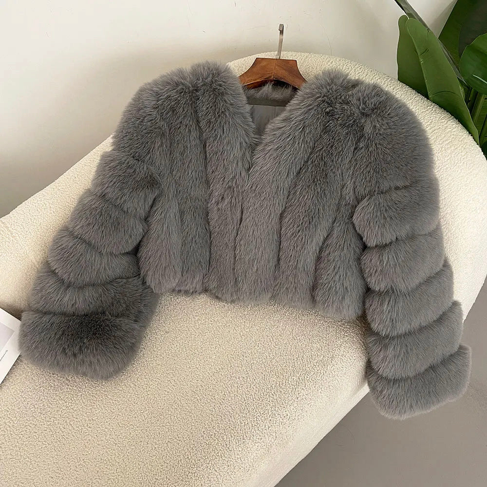 Chloé Rousseau Grand Fur Coat