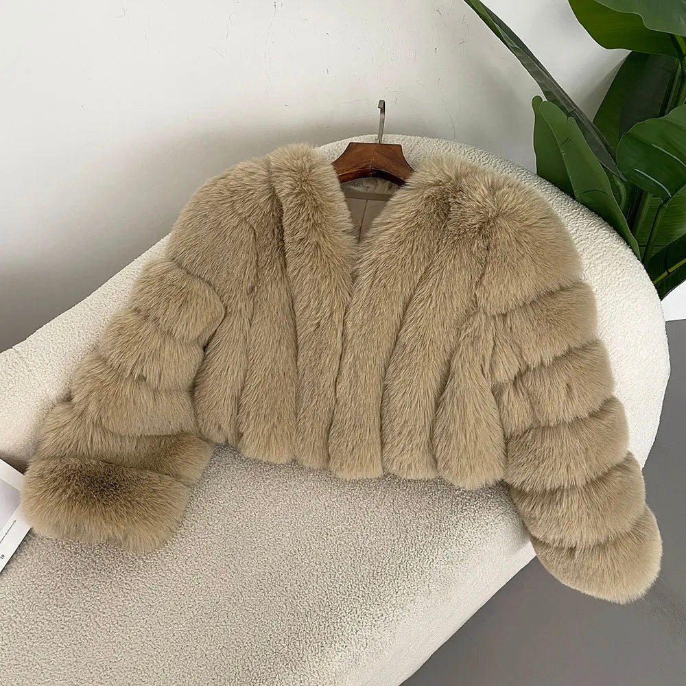Chloé Rousseau Grand Fur Coat