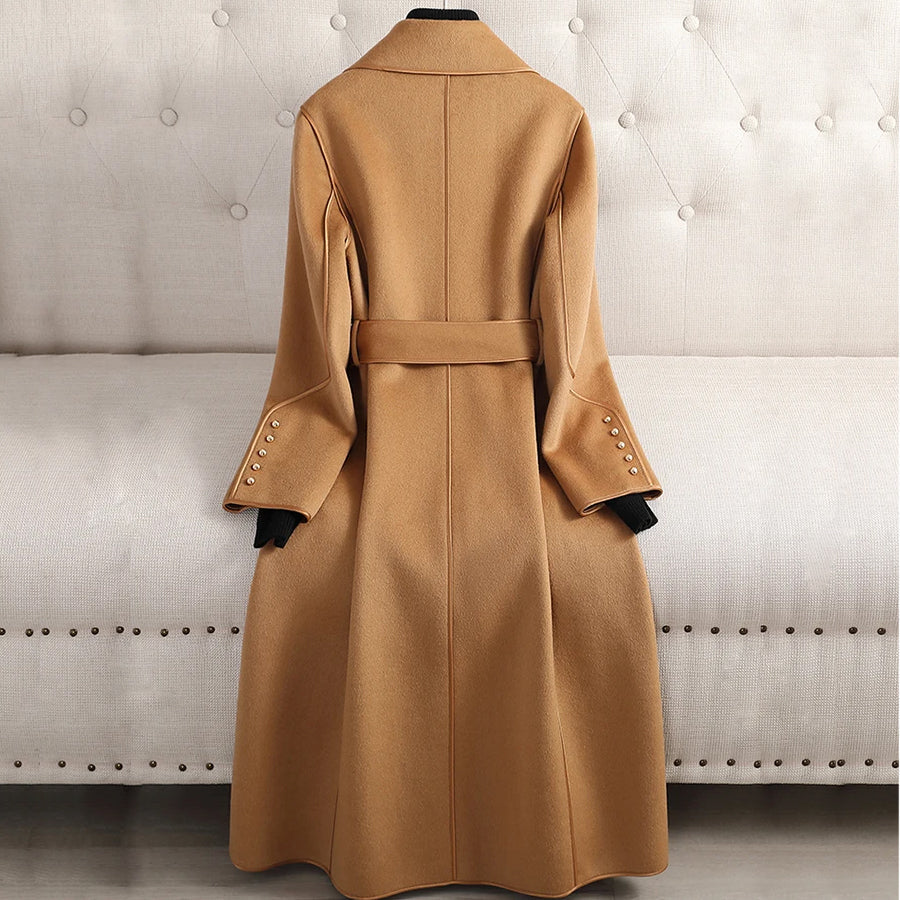 Chloé Rousseau Reversed Rhapsody Wool Coat