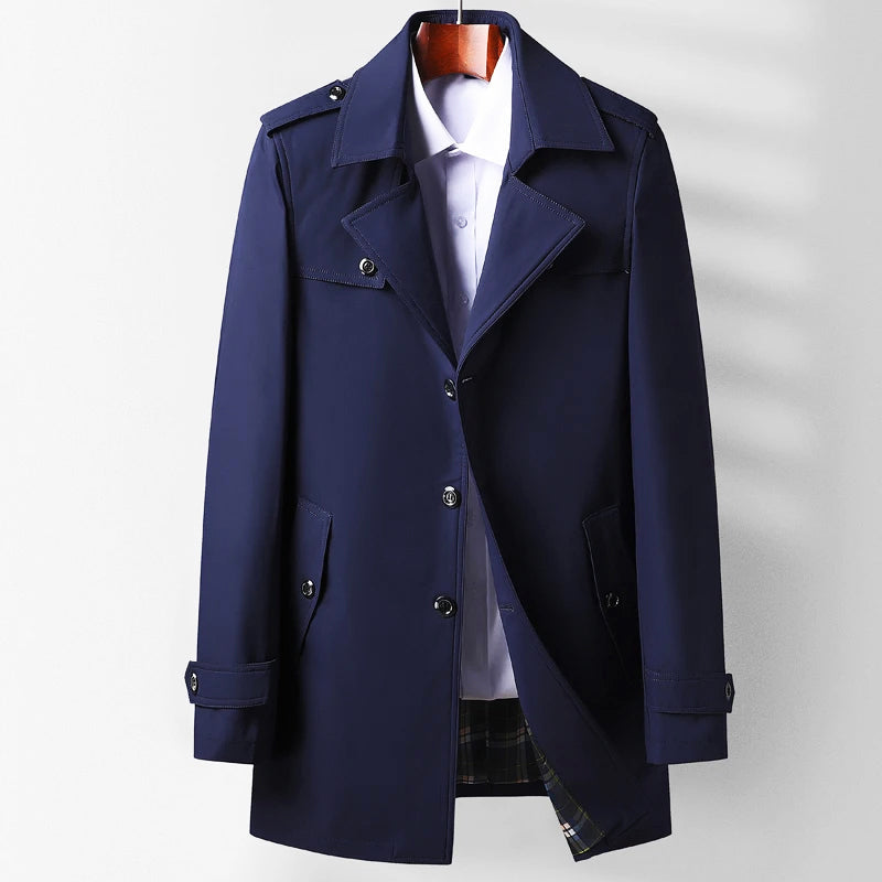 Heritage Elite Men’s Trench Coat