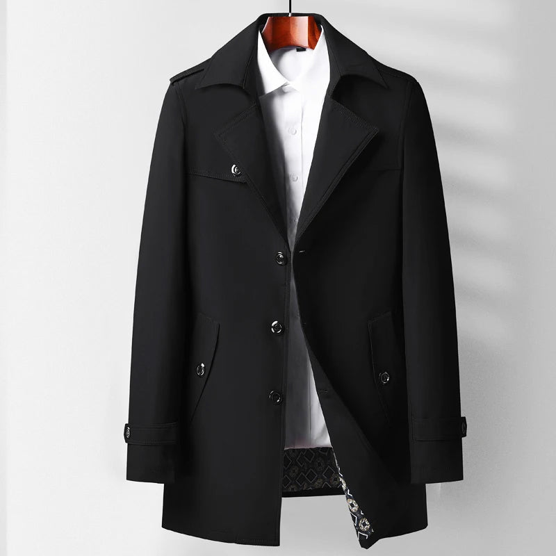 Heritage Elite Men’s Trench Coat