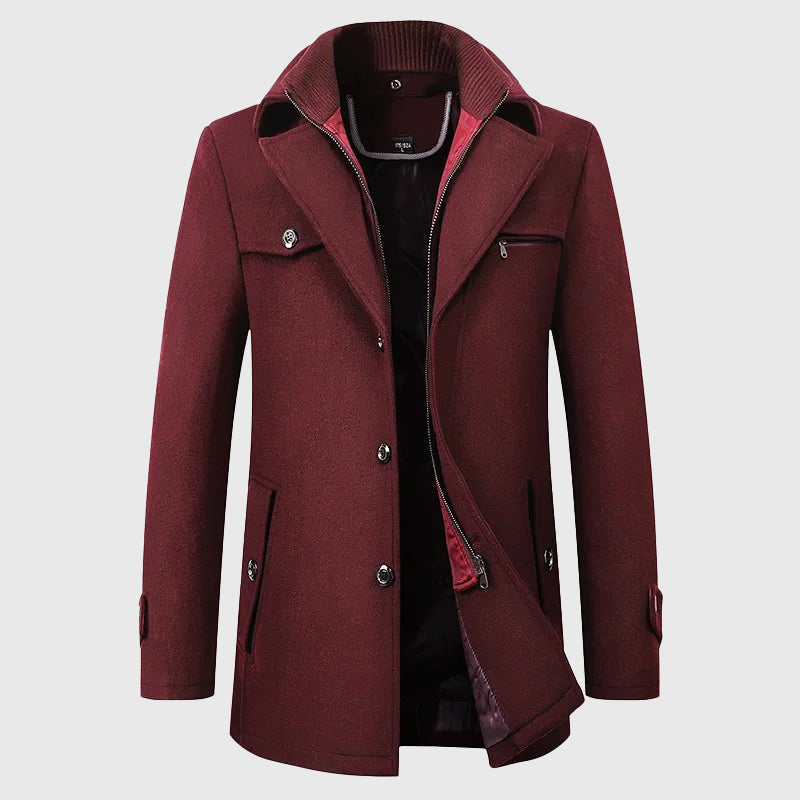 Prescott Tailors Wool Blend Coat