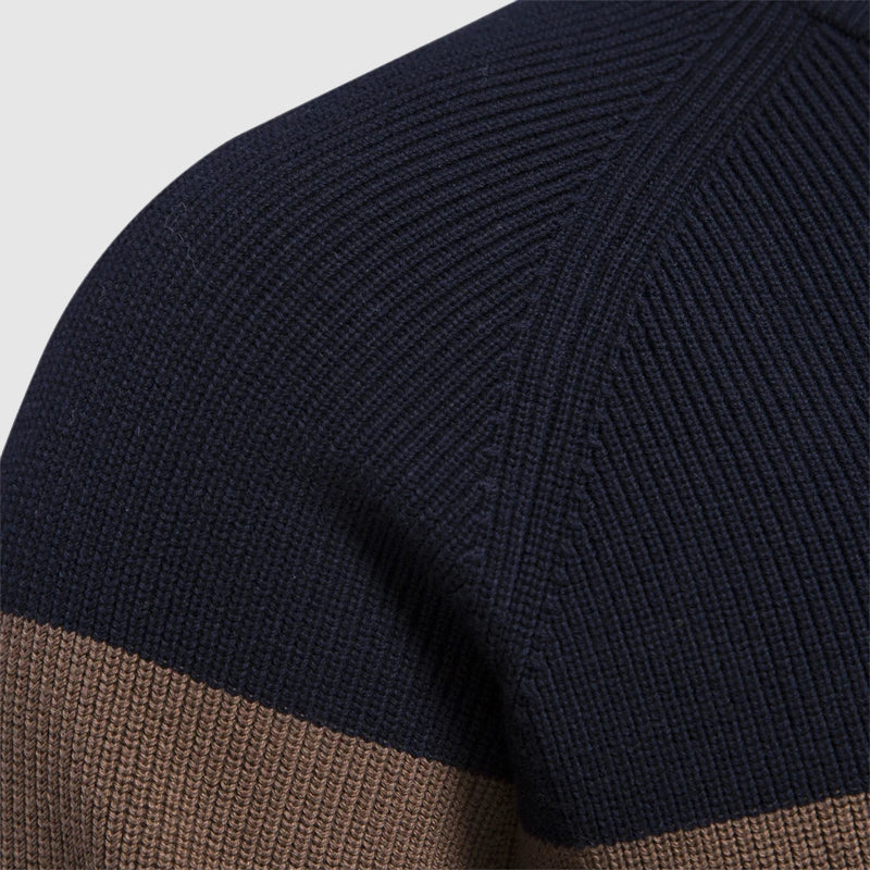 Tom Rains Braxton Colorblock Cardigan
