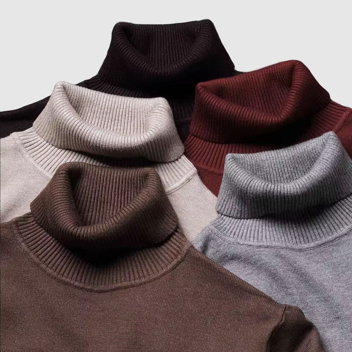 Tom Rains Modern Turtleneck Sweater