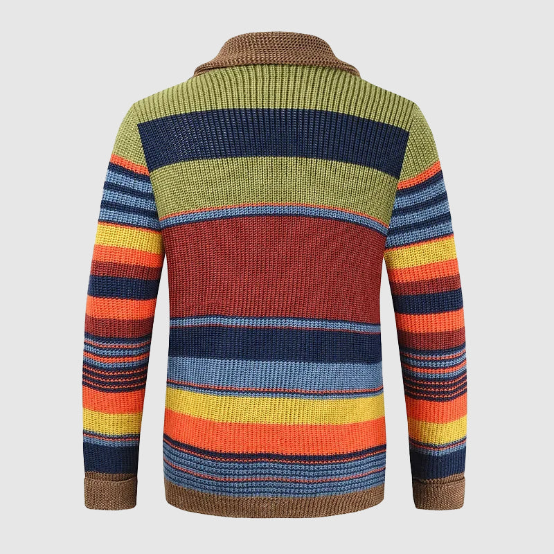 Tom Rains Patchwork Perfection Sweater