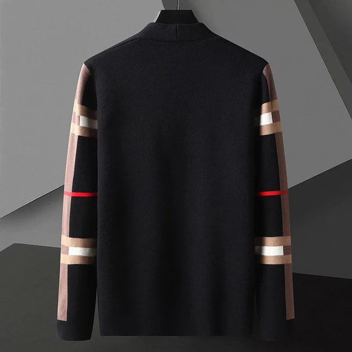 Tom Rains Striped Serenity Cardigan