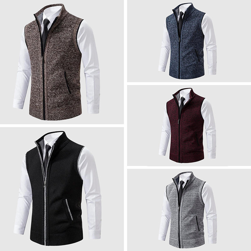 Victor Lévêque Zip-Up Sweater Vest