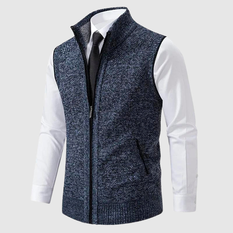 Victor Lévêque Zip-Up Sweater Vest