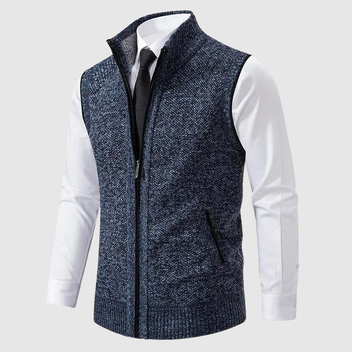 Victor Lévêque Zip-Up Sweater Vest