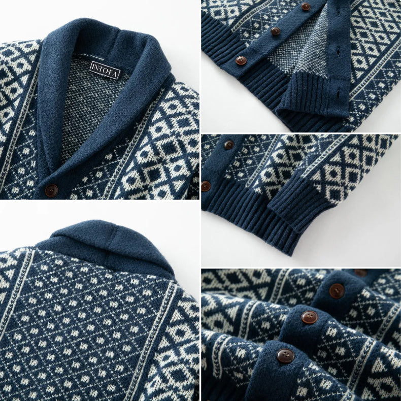 Victor Duval Regal Weave Cardigan