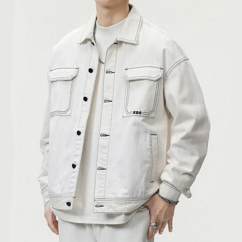 Victor Duval Retro Baggy Denim Jacket