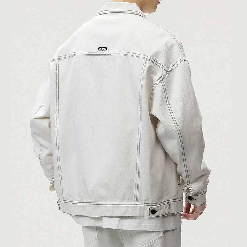 Victor Duval Retro Baggy Denim Jacket