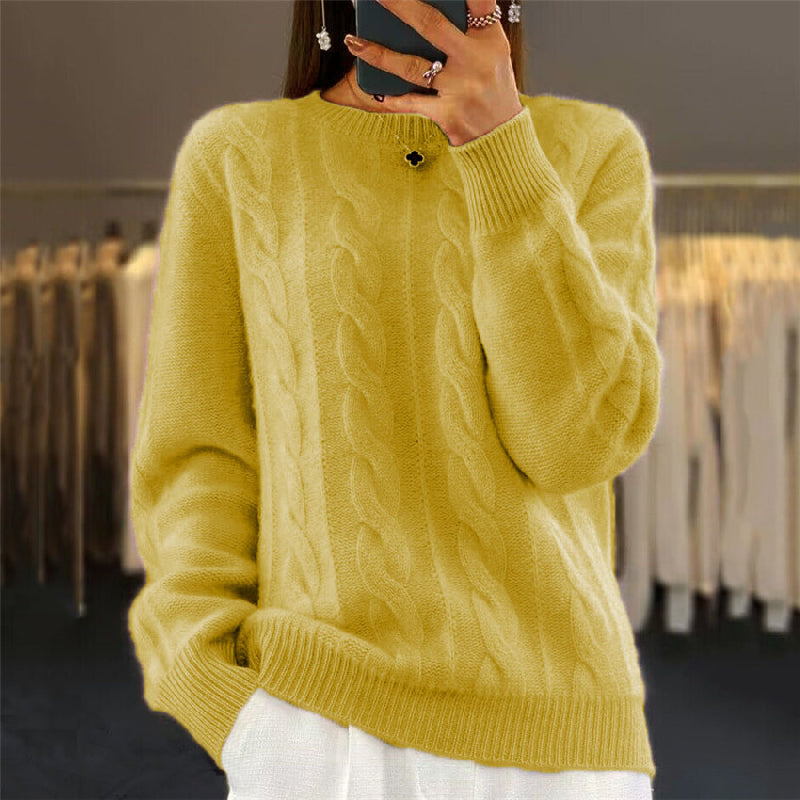 Vivian Prescott Ferrara Knitted Pullover