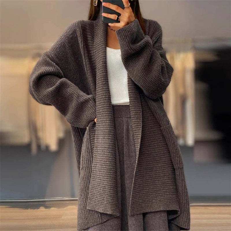Vivian Prescott Oversize Long Cardigan
