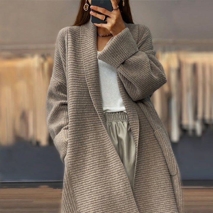 Vivian Prescott Oversize Long Cardigan