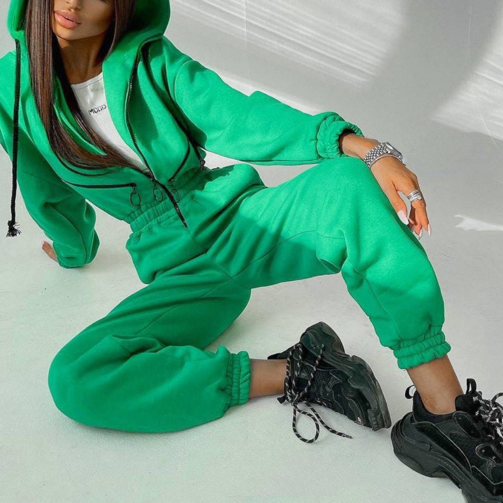 Vivian Prescott Hoodie Hug Jumpsuit