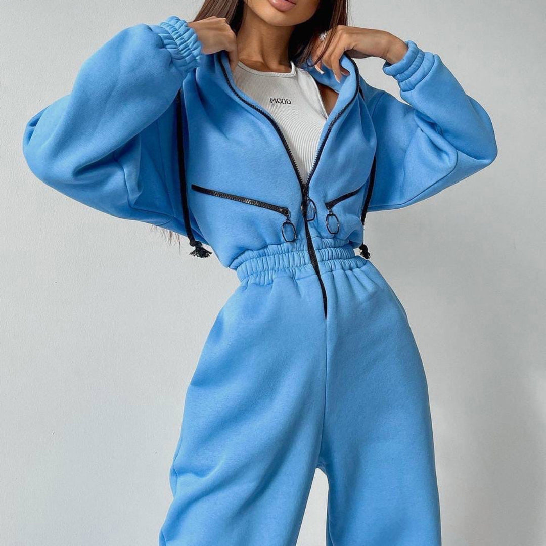Vivian Prescott Hoodie Hug Jumpsuit