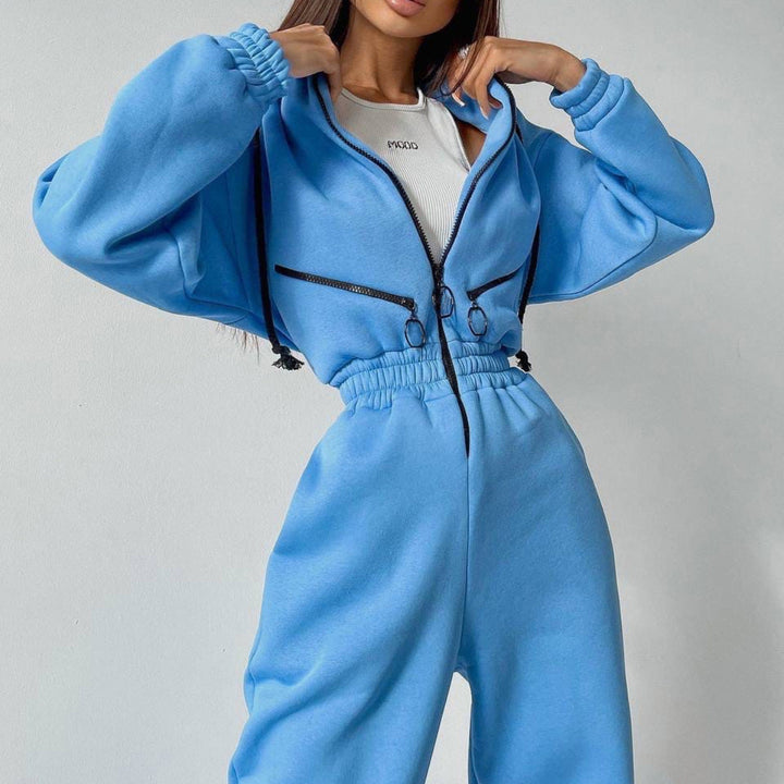 Vivian Prescott Hoodie Hug Jumpsuit