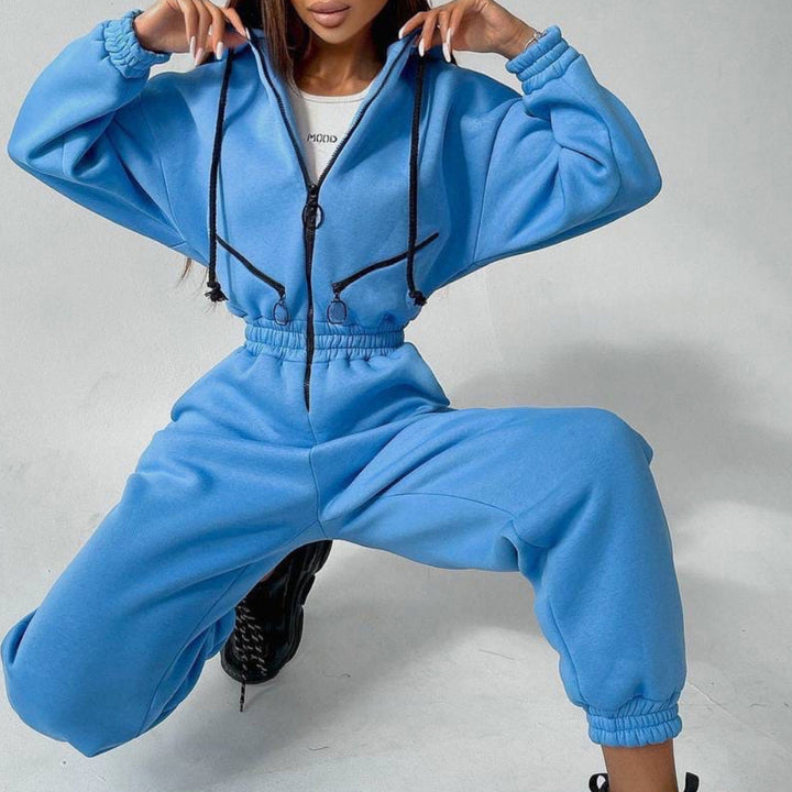 Vivian Prescott Hoodie Hug Jumpsuit