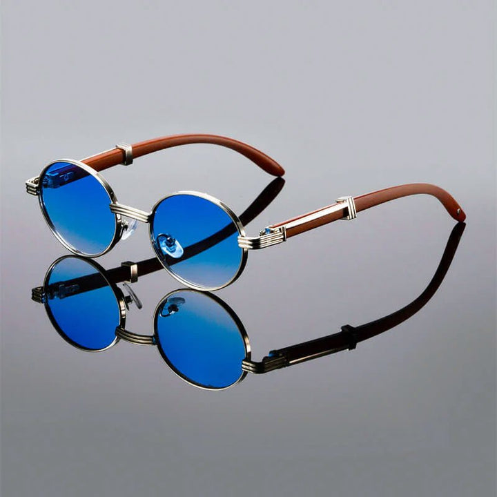 Arvello Vintage Style Round Sunglasses - Intofa
