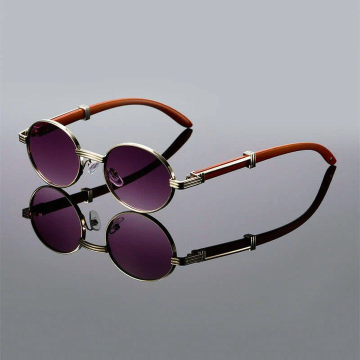 Arvello Vintage Style Round Sunglasses - Intofa
