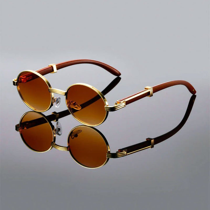 Arvello Vintage Style Round Sunglasses - Intofa