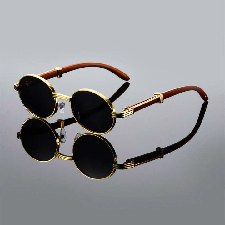 Arvello Vintage Style Round Sunglasses - Intofa