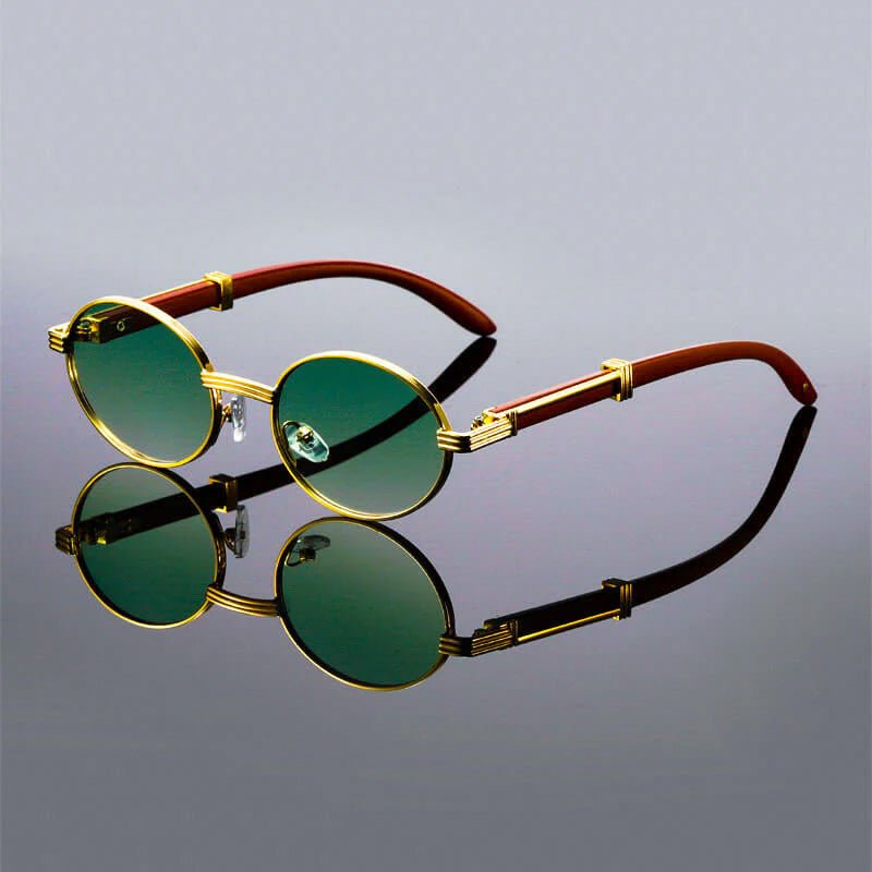 Arvello Vintage Style Round Sunglasses - Intofa