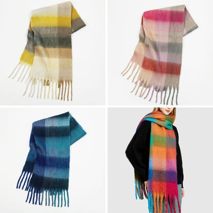Avellino Multicolored Cascade Scarf - Intofa