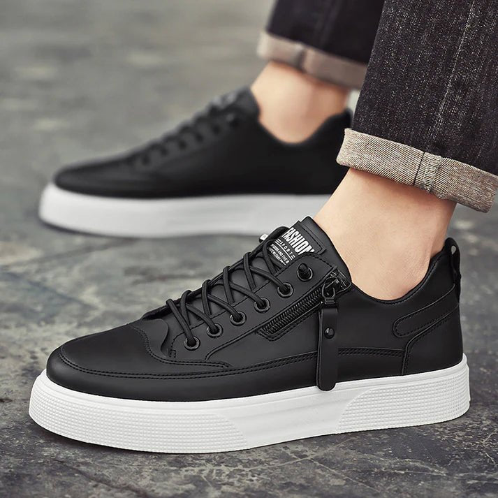 Avenue Luxe Leather Sneakers - Intofa