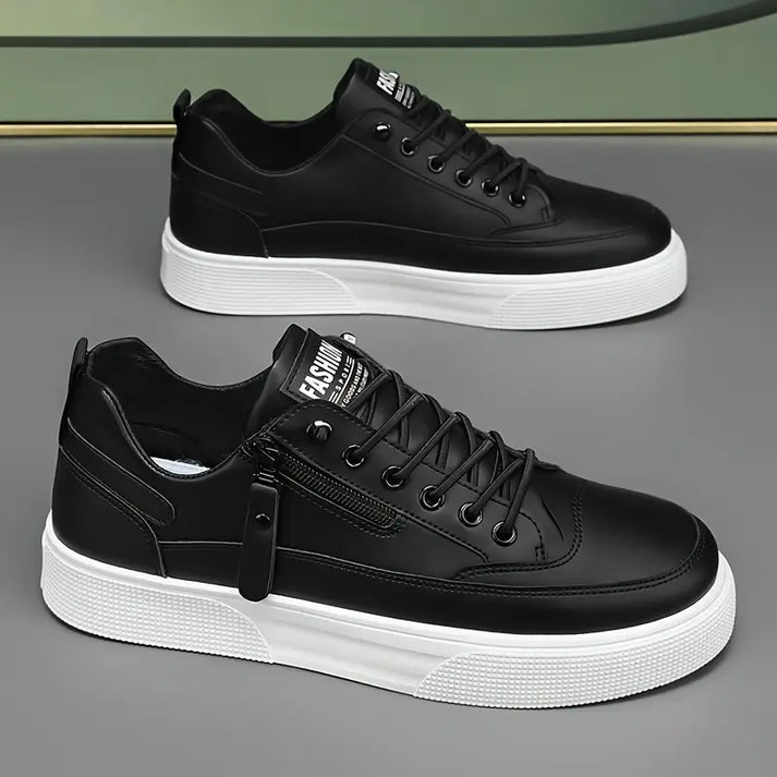Avenue Luxe Leather Sneakers - Intofa