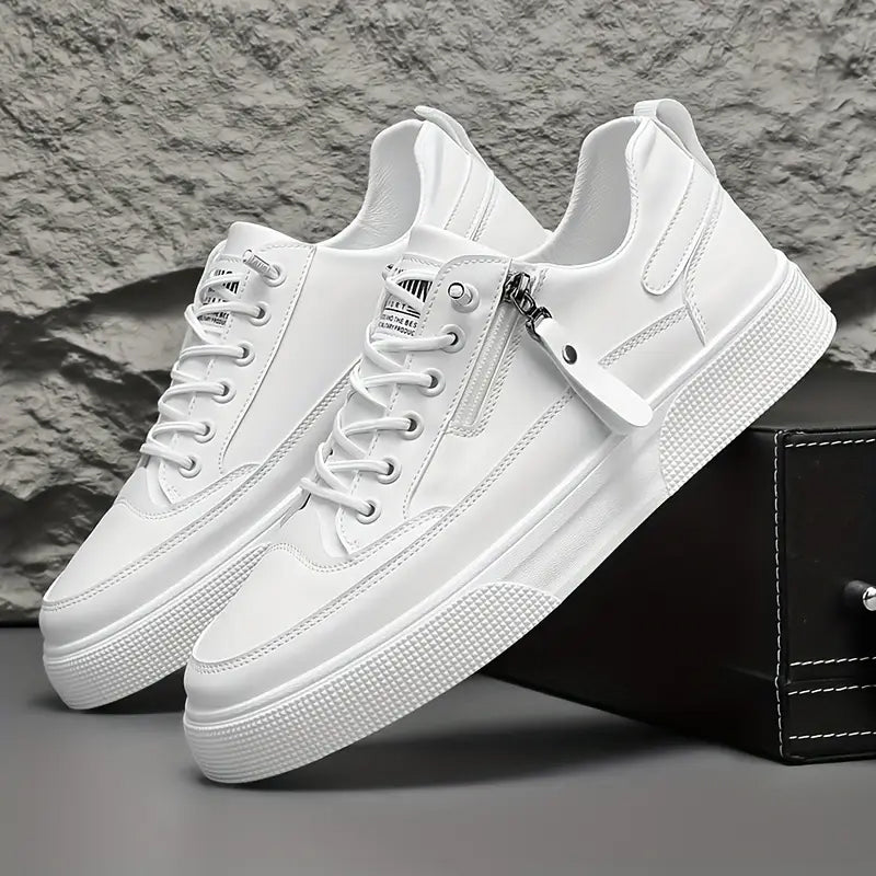Avenue Luxe Leather Sneakers - Intofa