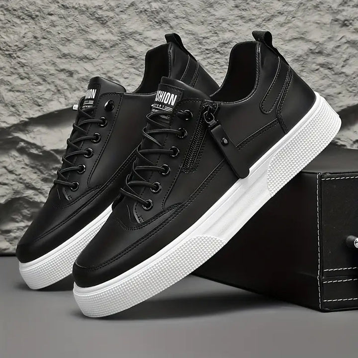 Avenue Luxe Leather Sneakers - Intofa