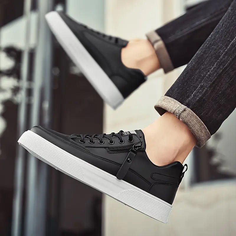 Avenue Luxe Leather Sneakers - Intofa