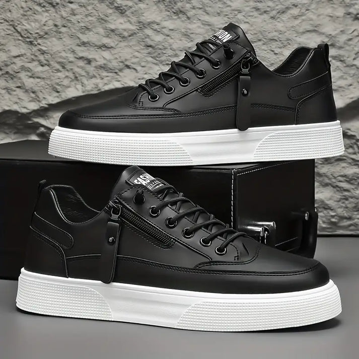 Avenue Luxe Leather Sneakers - Intofa