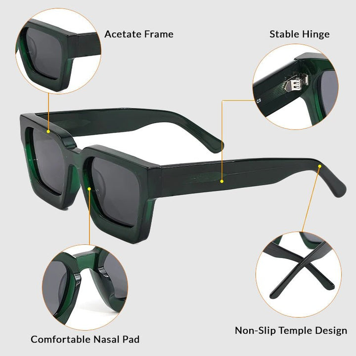 Caterside Retro Vision Sunglasses - Intofa